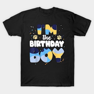 Im The Birthday Boy Dog Family Matching T-Shirt